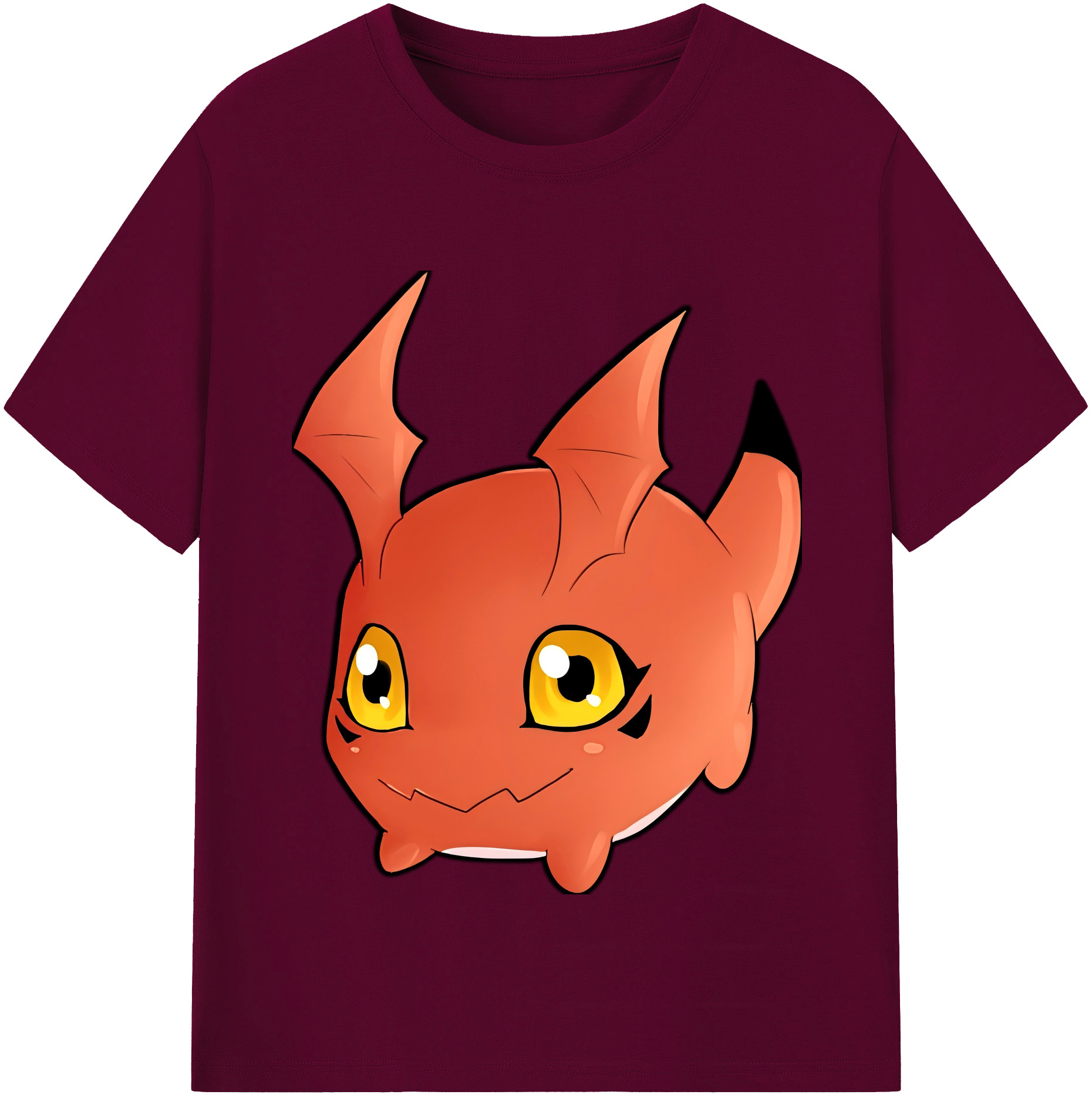 （画像用） Digimon デジタルモンスター/デジモン レディースカジュアルプリントTシャツ（綿100％）